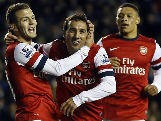 Arsenal rips Reading behind Santi Cazorla's hat trick | Seattle Metro Magazine santi-cazorla-12-17