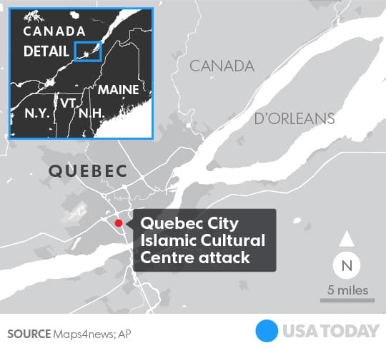 Alleged anti-immigrant suspect charged in Quebec mosque shooting