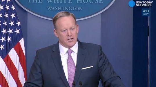Spokesman Sean Spicer says media too negative about Trump and his 'movement'