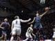 Virginia Tech guard Justin Robinson (5) attempts a