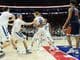 Villanova guard Donte DiVincenzo (10) celebrates with