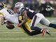 Steelers tight end Jesse James (81) cannot catch a