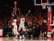 Xavier guard Trevon Bluiett (5) shoots over St. John's