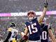 Patriots wide receiver Chris Hogan (15) celebrates