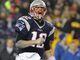 Patriots quarterback Tom Brady (12) celebrates after