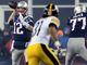Patriots quarterback Tom Brady (12) throws a pass during