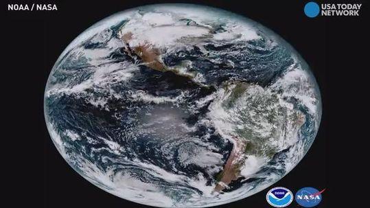 The USA's newest weather satellite sends first photos. Think 'hi-def from the heavens'