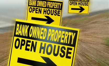 Buying homes from the bank saves money, but not time