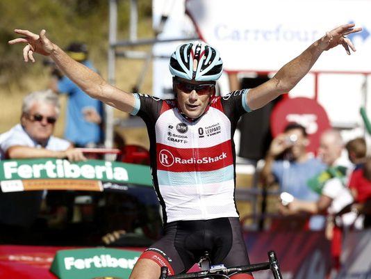 Chris Horner wins 10th stage of Vuelta, leads overall