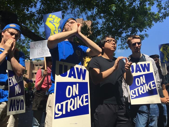 Hundreds of UW Student Employees Walk Off the Job to Demand Pay Increases, Better Healthcare
