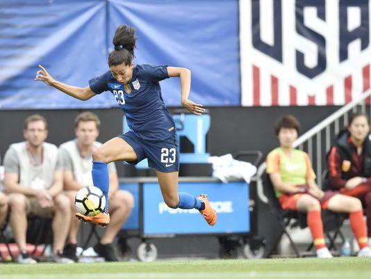 Ahead of next Women's World Cup, Americans hit their stride as key forward makes move