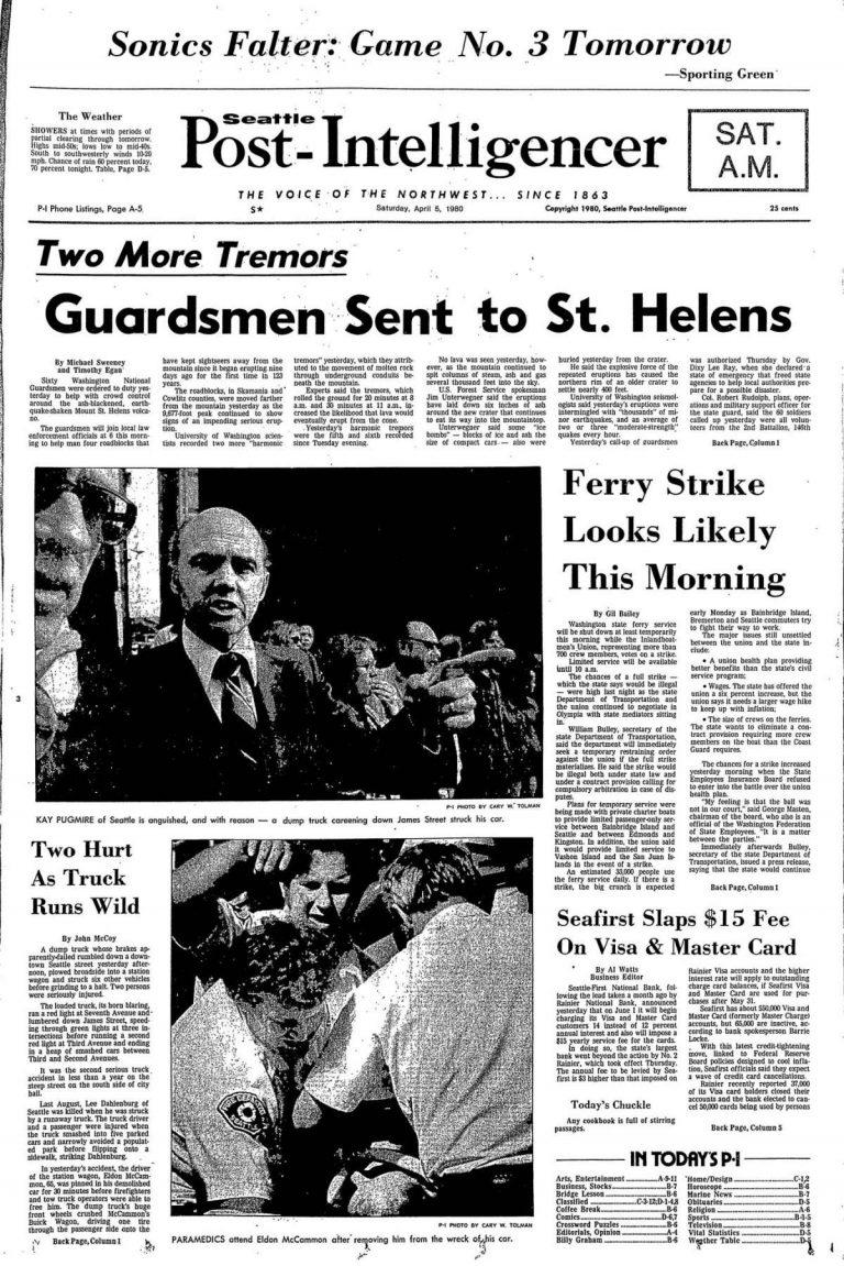 41 years ago: Mount St. Helens woke up and blew her top