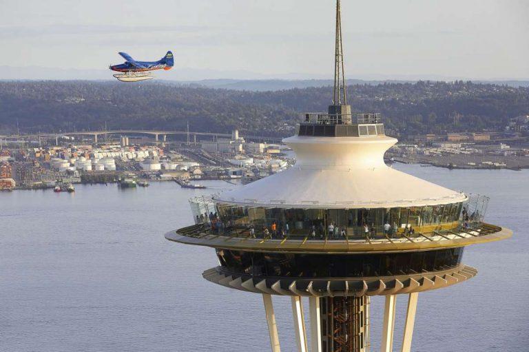 Space Needle celebrates its 60th anniversary with a contest to paint its roof