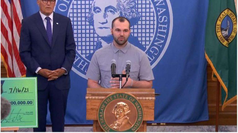 King County motorcycle mechanic wins $1M in in Washington's vaccine lottery