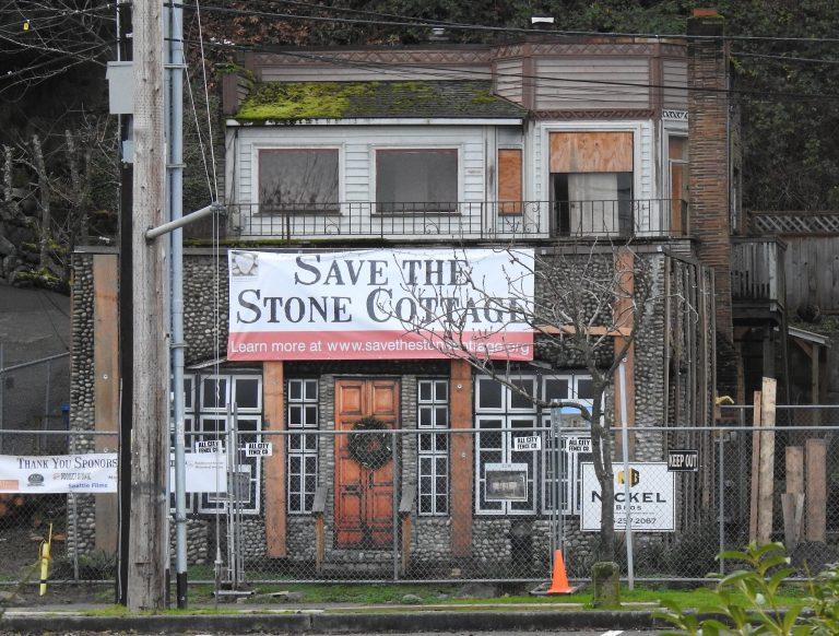 Ready to roll: West Seattle's Great Depression-era Stone Cottage to move to new location