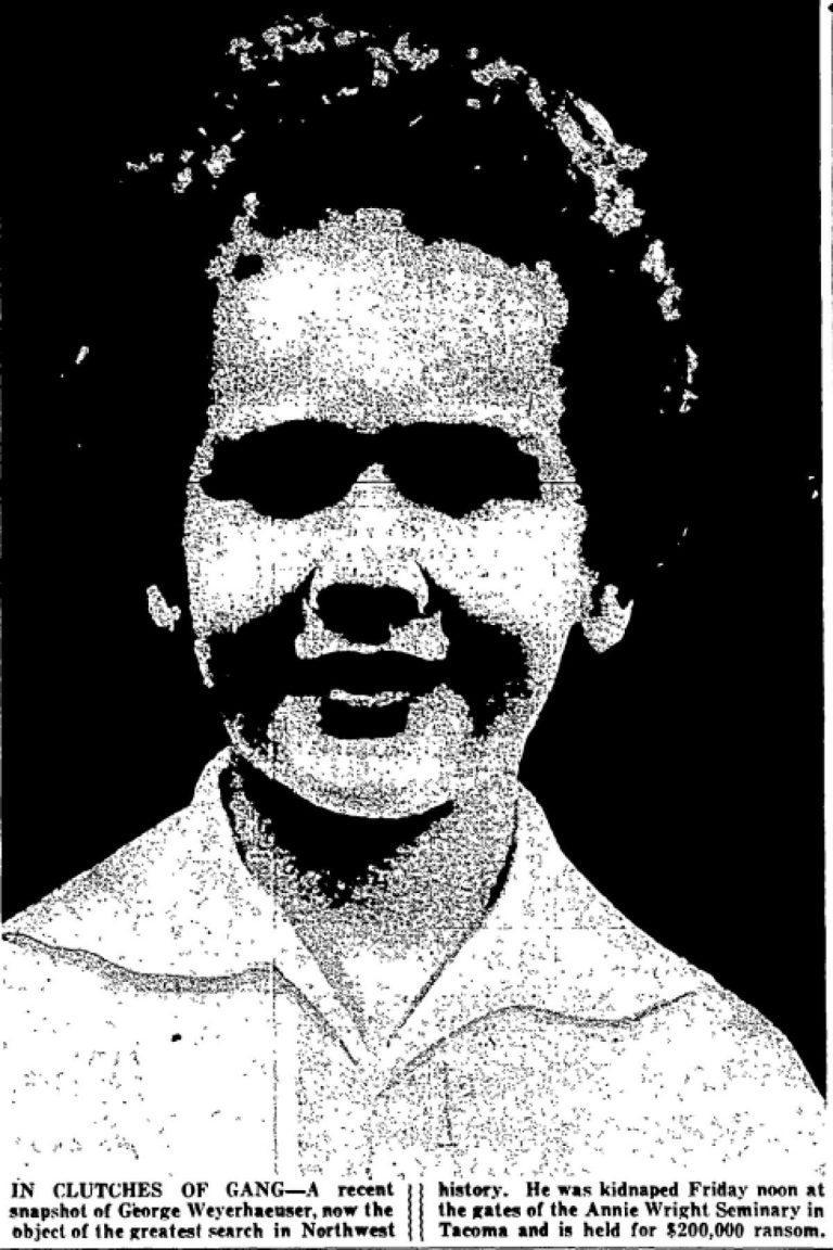 History: How the Seattle P-I played a pivotal role in the kidnapping case of George Weyerhaeuser
