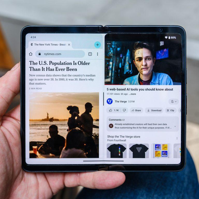 The Pixel Fold shows how far ahead Samsung’s folding phones are
