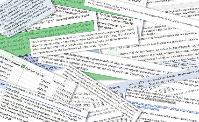 It’s getting harder for PNW residents to access public records