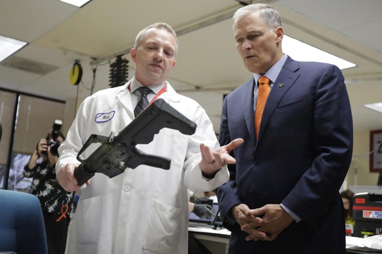 Can Washington’s governor carry a gun on the state Capitol campus?