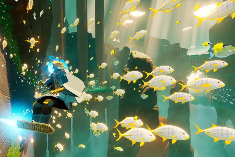 Sword of the Sea is a spirited celebration of movement and the sea