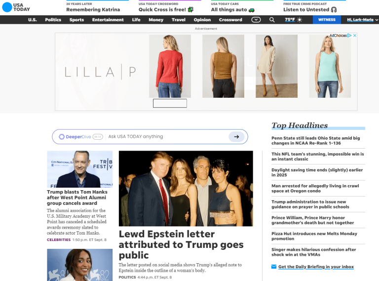 USA Today Enters Its Gen AI Era With a Chatbot