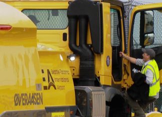 SEA Airport rehearses snowstorm response with Norwegian equipment as wetter winter looms