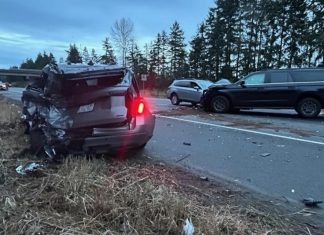 Driver hits WSP trooper in Pierce County