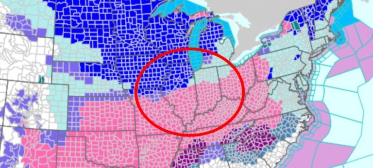 Heavy Snowstorm Warning Upgraded for Illinois and Indiana as Forecast Worsens