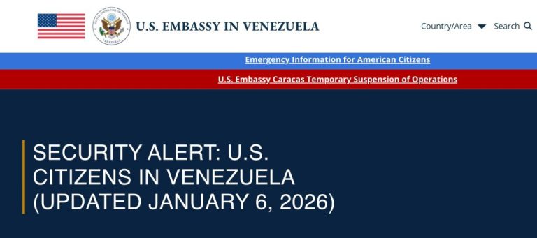 U.S. Issues ‘Do Not Travel’ Warning for Venezuela Amid Escalating Security Concerns