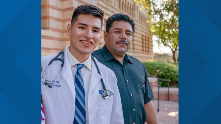 Son surprises father with Seahawks NFC Championship tickets after harrowing stroke recovery