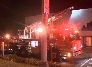 Crews knock down fire at motel in Wallingford overnight