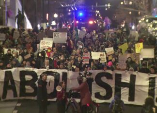 Protesters rally in Seattle after ICE shooting in Minneapolis