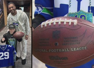 From heartbreak to highlight: Seahawks surprise young fan who lost signed football