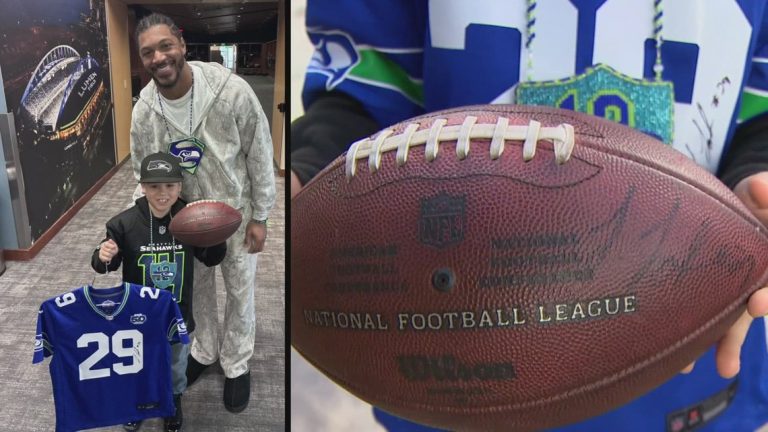From heartbreak to highlight: Seahawks surprise young fan who lost signed football