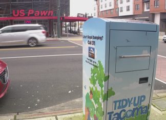 City of Tacoma to install 120 new trash containers to reduce litter