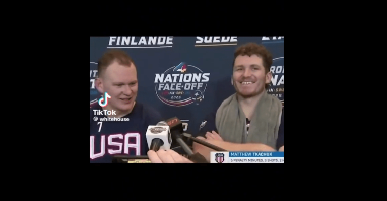 Olympic hockey hero Brady Tkachuk upset at White House for creating fake video of him mocking Canada