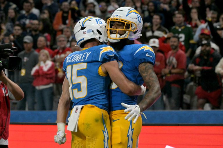 Mike McDaniel hire: Chargers WRs Ladd McConkey, Keenan Allen’s thoughts on new OC