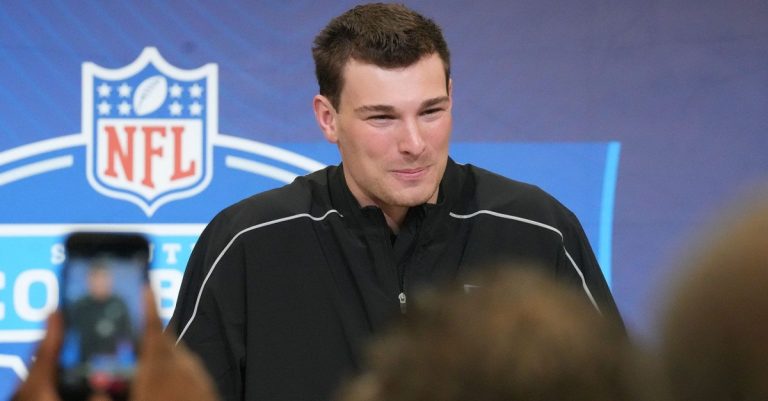 Fernando Mendoza references Tom Brady when asked about draft position