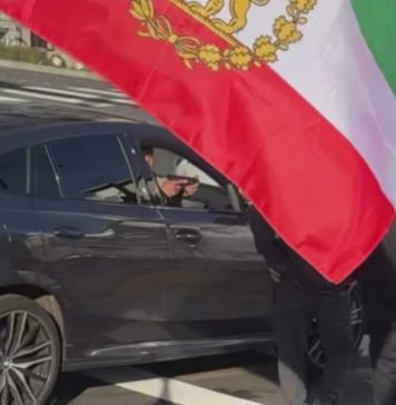 Iran demonstrators say a man pointed a gun at them