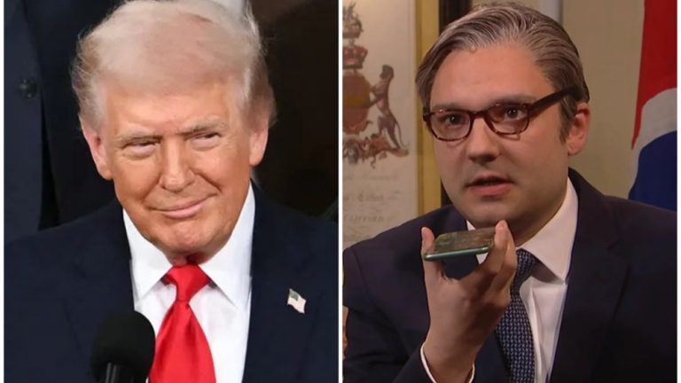 Donald Trump Reposts ‘SNL U.K.’ Sketch in Which Keir Starmer Breaks Up With U.S. President Over Voice Note