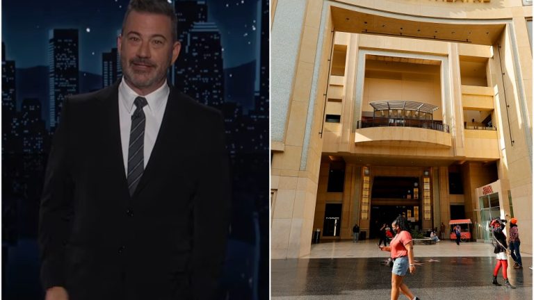 Jimmy Kimmel on How the Oscars Are Held in a Mall: ‘Last Night, Barbra Streisand Was This Close to a Hot Topic Store’