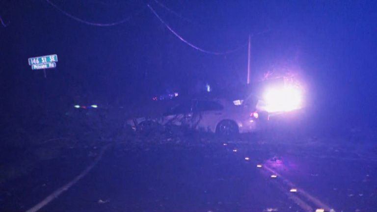 1 dead after tree falls on car in Monroe