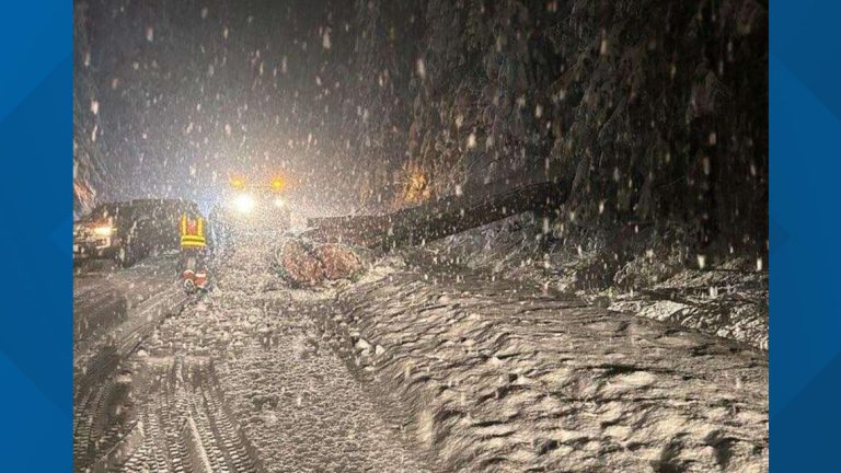 Interstate 90 over Snoqualmie Pass expected to be closed the rest of the day, says WSDOT