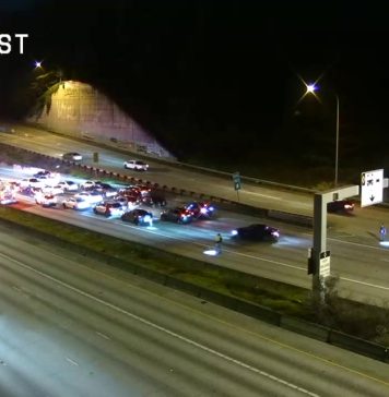 Impairment considered a factor in multi-vehicle crash on I-5 in Seattle overnight