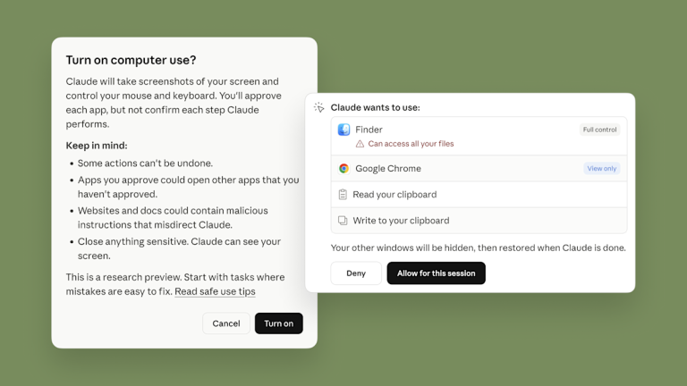 Claude Code and Cowork can now use your computer