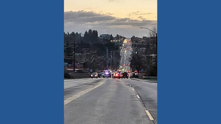 15-car collision in Lynnwood completely blocks 164th St SW