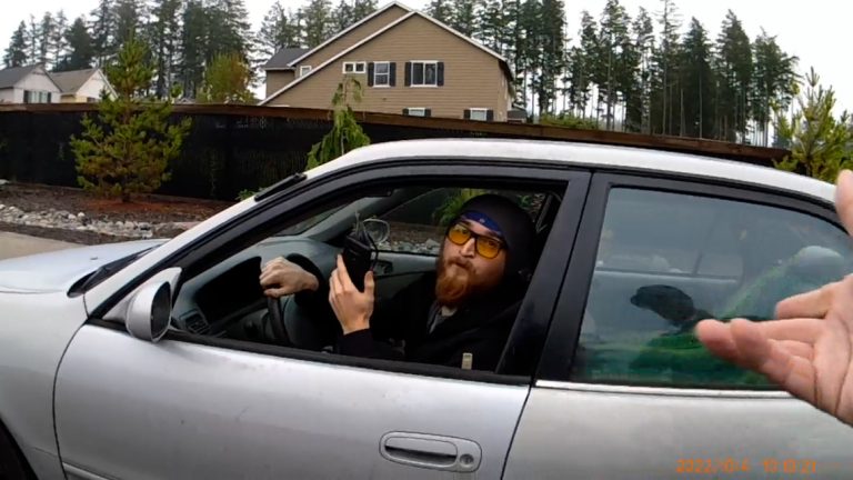 Before the Key Peninsula killings, a traffic stop captured a defiant exchange
