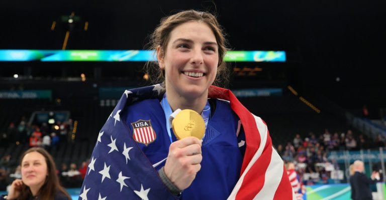 Hilary Knight will never forget what just happened at the Olympics