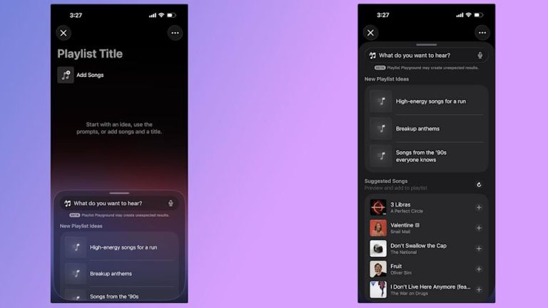 How to use Apple’s Playlist Playground to make AI-generated mixes