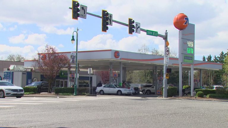 Washington gas prices peak well above $5 per gallon before ceasefire reports
